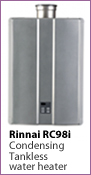 Rinnai Tankless Water Heater